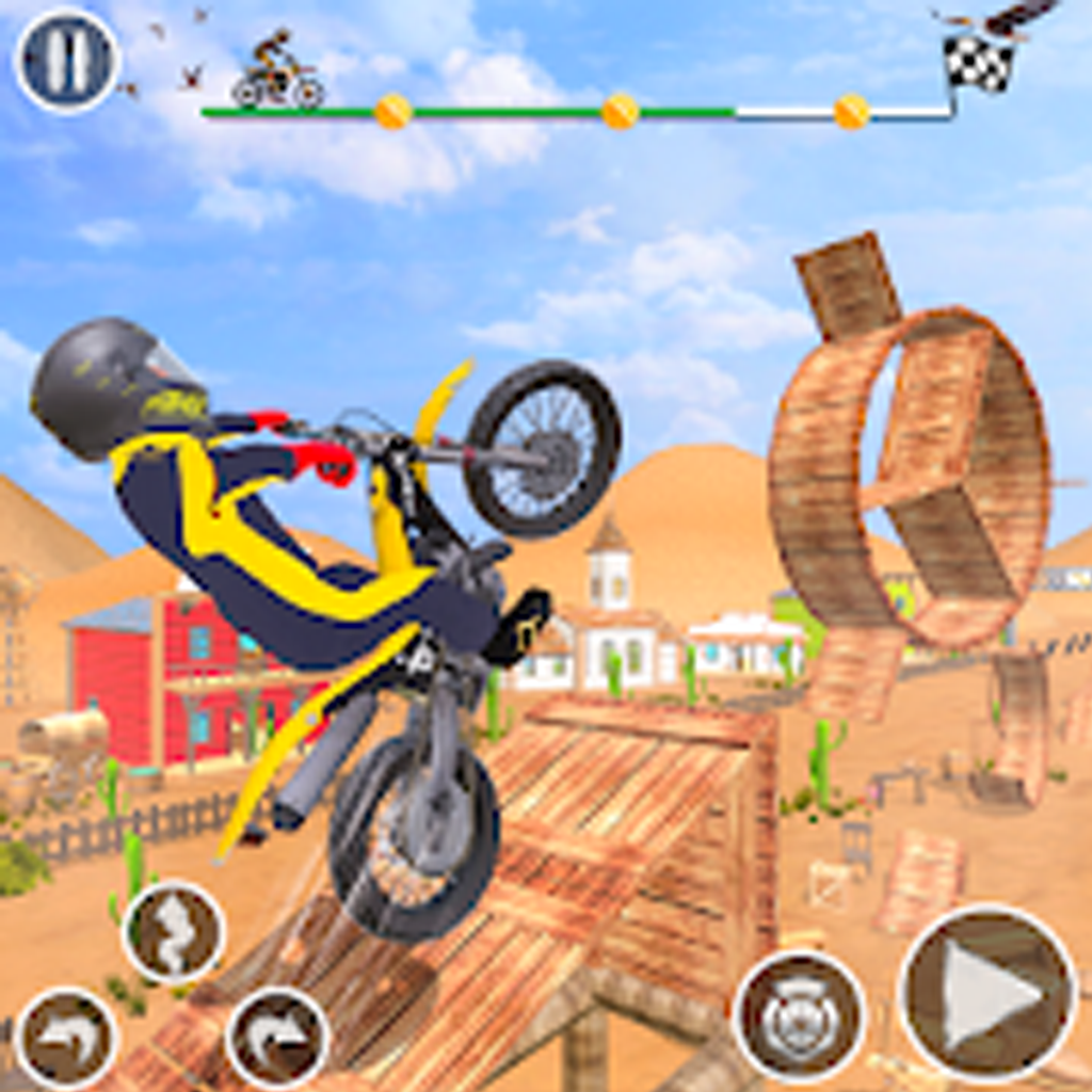 Stunt Bike-Tricky Bike Racing