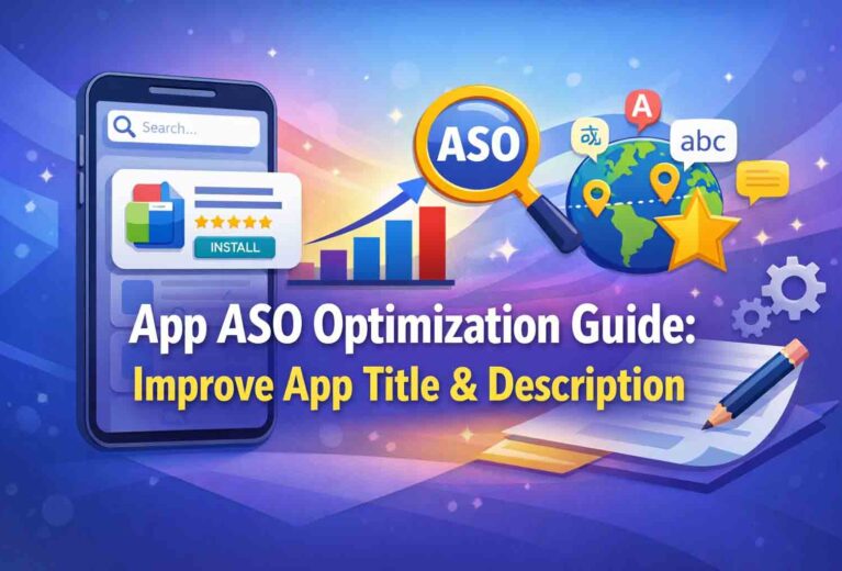 App ASO Optimization Guide: Improve App Title & Description
