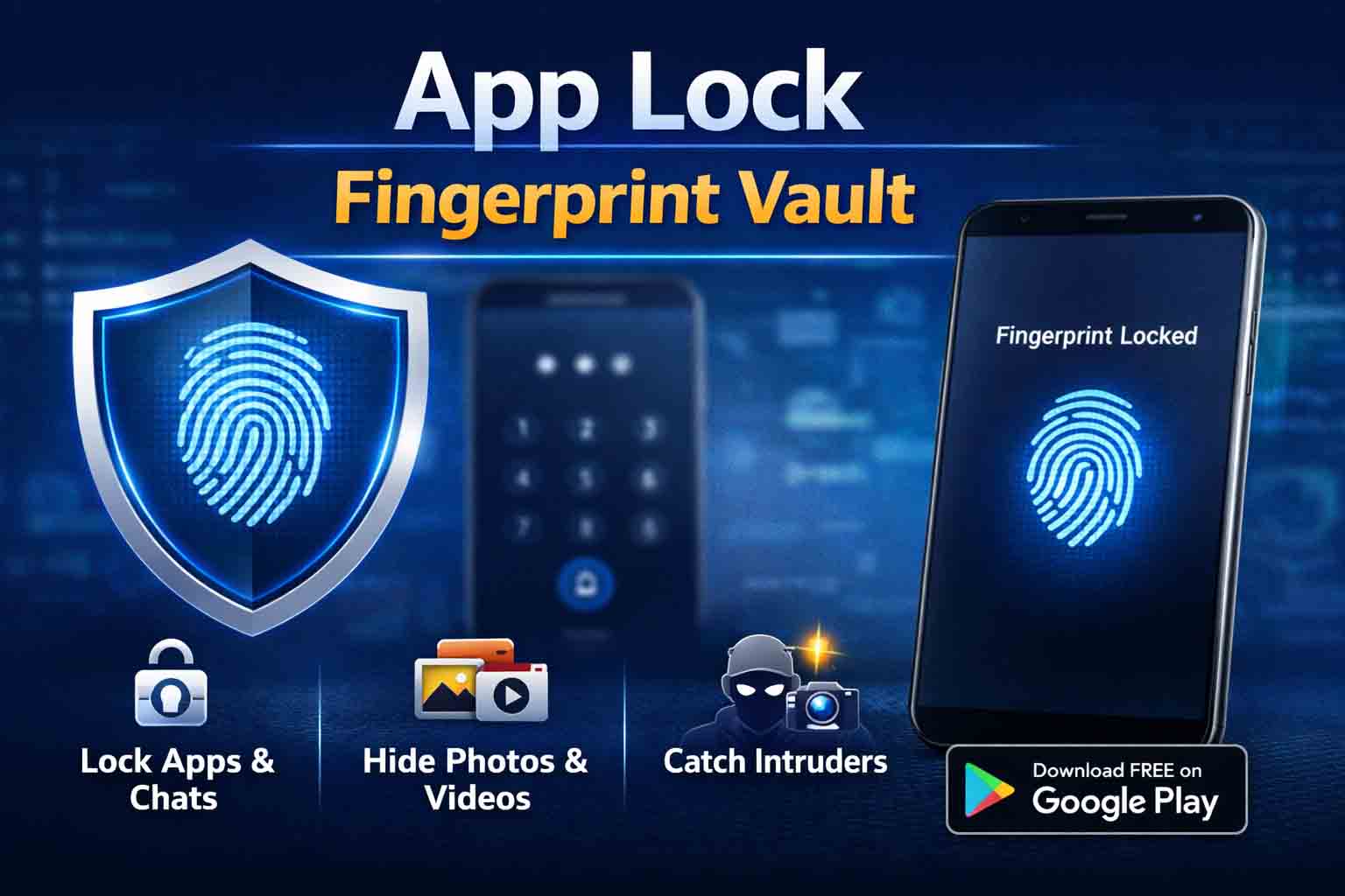 App Lock Fingerprint Vault – Lock Apps & Protect Privacy